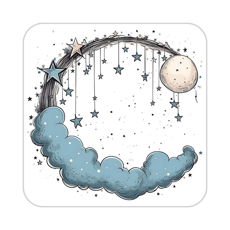 زیر لیوانی کاکتی طرح شازده کوچولو مدل mp34745