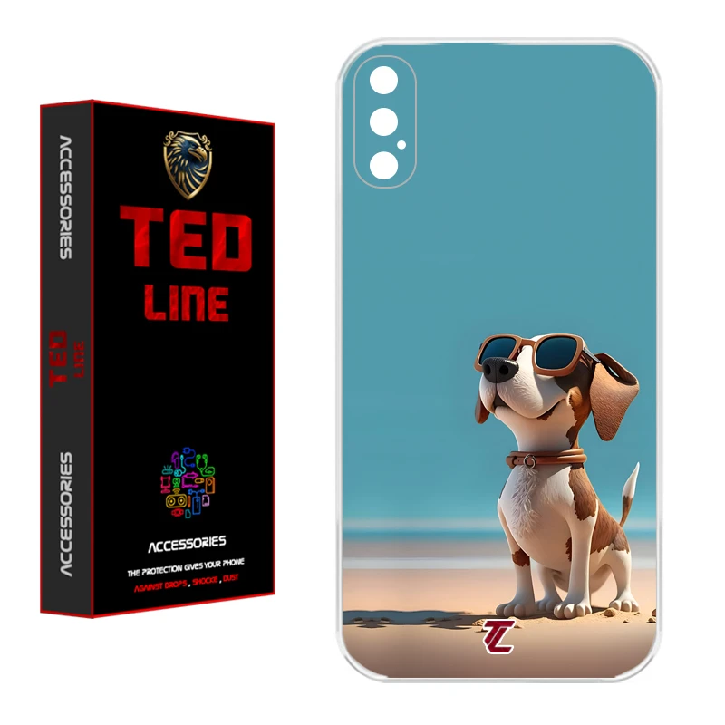 کاور تدلاین طرح سگ کد 1187 مناسب برای گوشی موبایل اپل Iphone X / XS