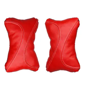 پشت گردنی صندلی خودرو مدل  Leather کد 03 مناسب برای پراید صبا بسته دو عددی