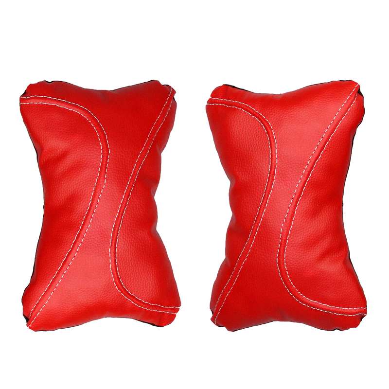 پشت گردنی صندلی خودرو مدل Leather کد 03 مناسب برای تیبا بسته دو عددی