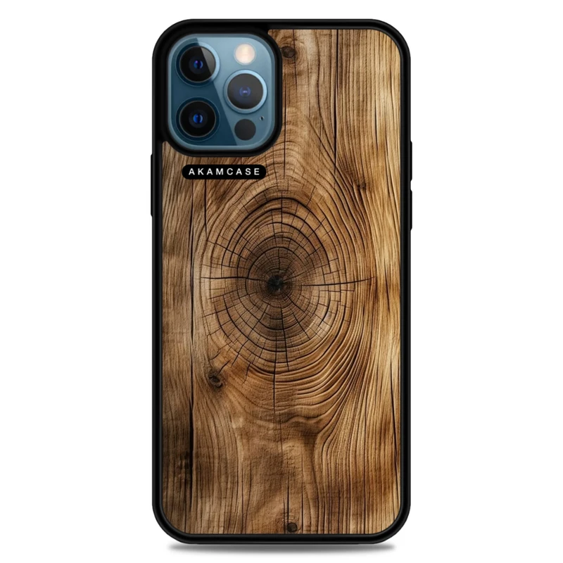کاور آکام مدل AMC-WA12PROMAX-WOOD-3 مناسب برای گوشی موبایل اپل iPhone 12 Pro Max