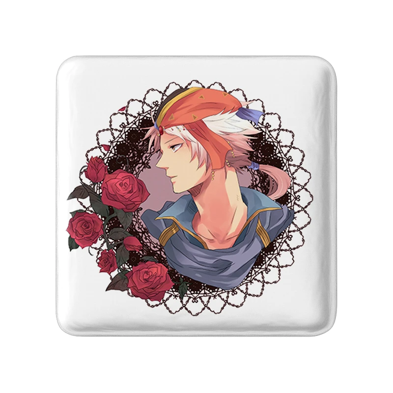 مگنت خندالو طرح بازی فاینال فانتزی (Final Fantasy) مدل مربعی کد 31304