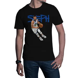 تی‌شرت آستین کوتاه مردانه مدل استفن کری