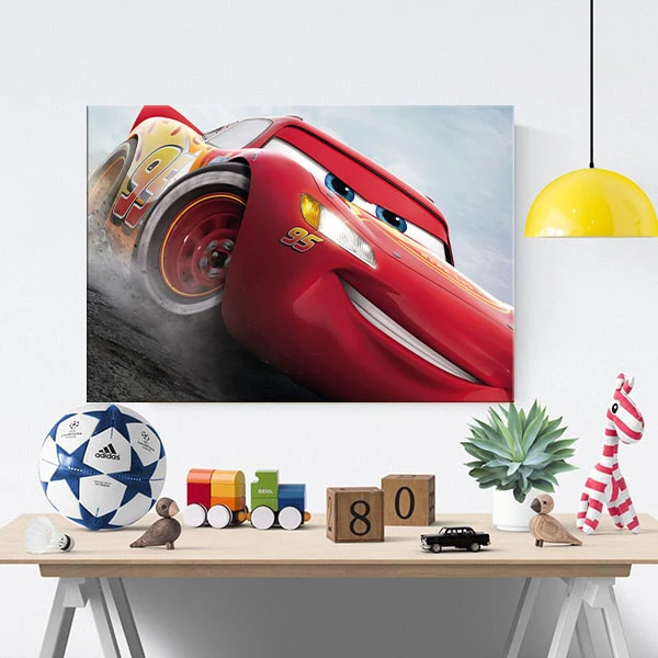 تابلو شاسی مدل طرح انیمشن مک کویین کد HZ2