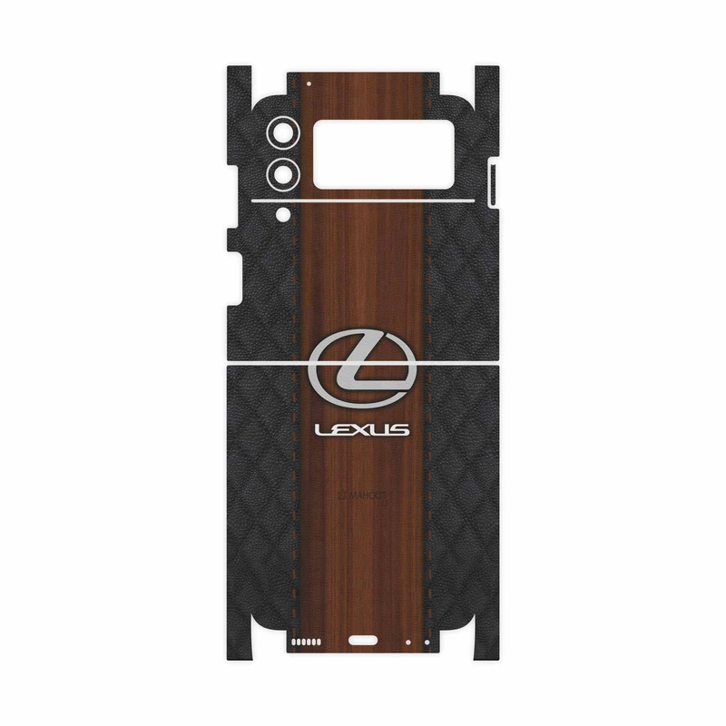 برچسب پوششی ماهوت مدل Lexus-Logo-FullSkin مناسب برای گوشی موبایل سامسونگ Galaxy Z Flip3 5G