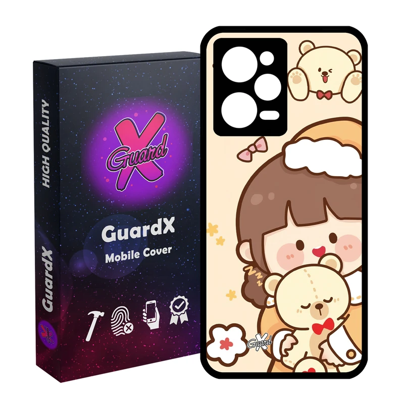 کاور گارد ایکس طرح Girl مدل Glass10524 مناسب برای گوشی موبایل شیائومی Redmi Note 12 Pro 5G/Poco X5 Pro 5G/Note 12 Pro Pro speed