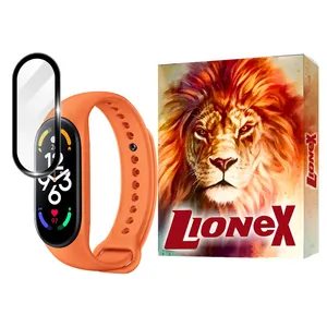 محافظ صفحه نمایش لایونکس مدل PMMAWL مناسب برای ساعت هوشمند شیائومی Mi Band 7