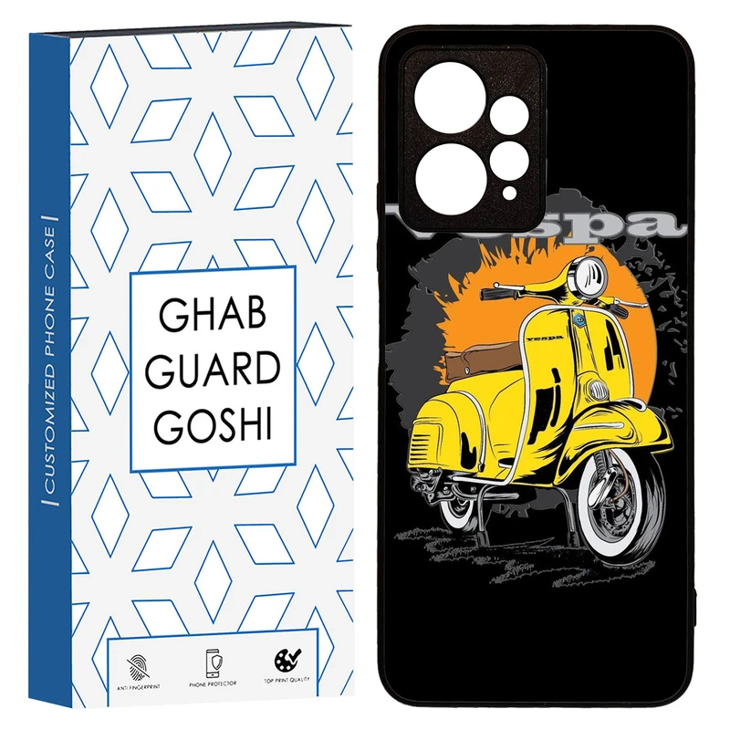 کاور قاب گارد گوشی طرح موتور وسپا کد TPU-161 مناسب برای گوشی موبایل شیائومی Redmi Note 12 4G