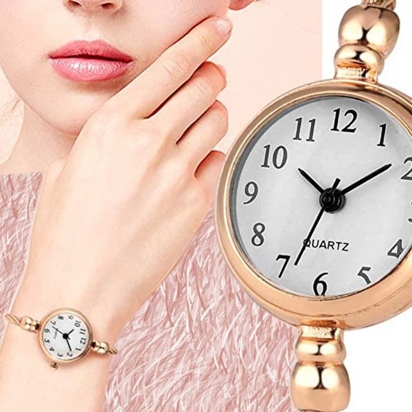 ساعت مچی عقربه ای زنانه مدل ظریف کد roz-add1 -  - 13