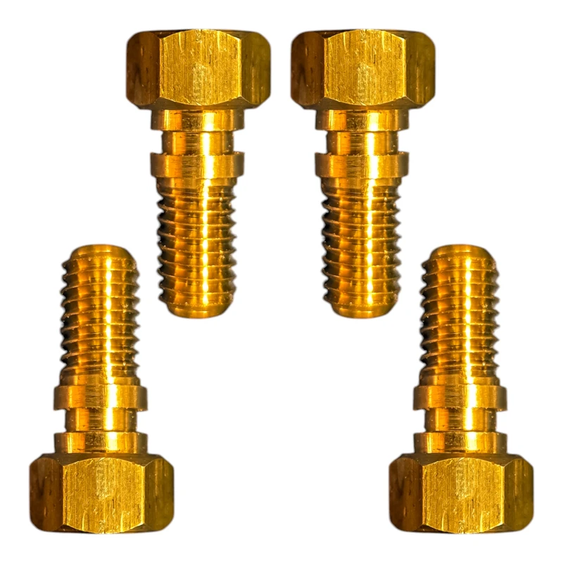 پیچ کورکن ورودی سوخت گاز سرسیلندر خودرو فورس مدل 003409 کد XU7 مناسب برای سمند و سمند سورن بسته ۴ عددی 