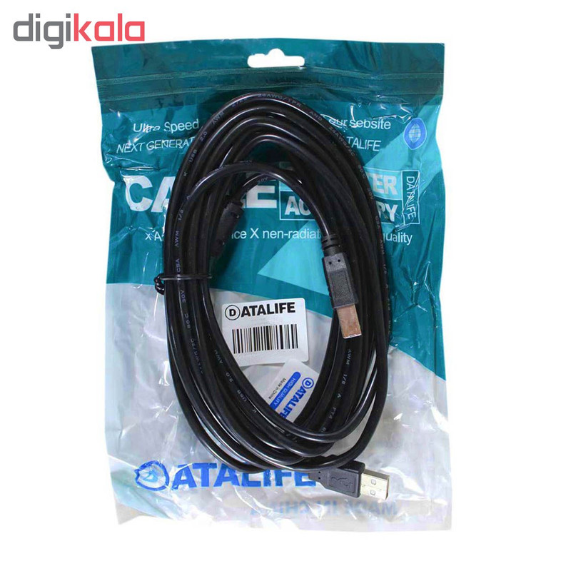 کابل پرینتر دیتالایف مدل PR001 کد 9001 طول 1.5 متر