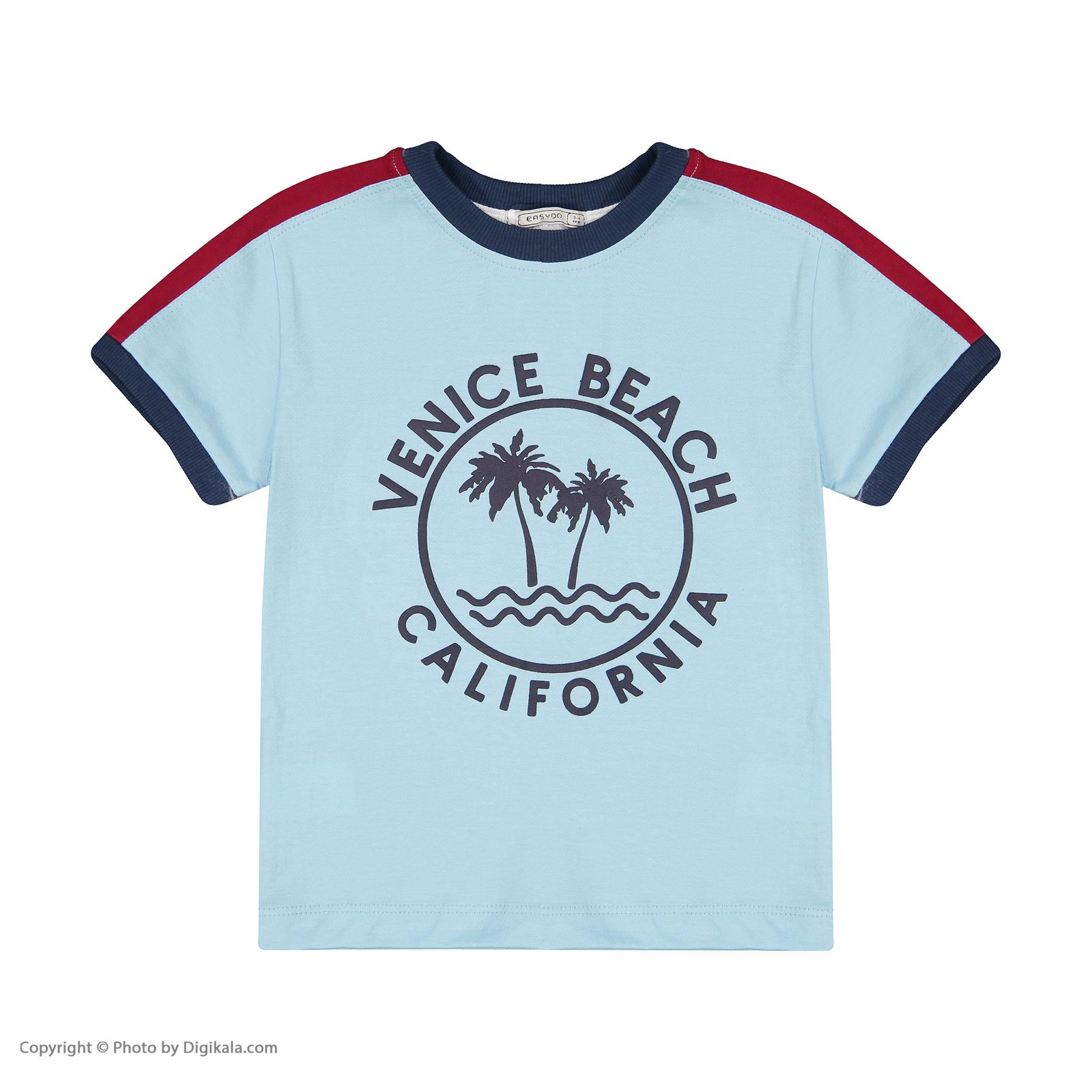 تی شرت آستین کوتاه بچگانه ایزی دو مدل 2181294-51 - - 2