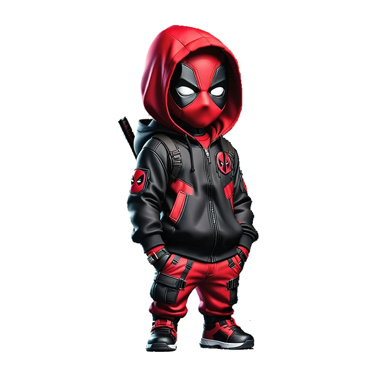 استیکر پارچه و لباس پاد آفرین مدل ددپول کد 280