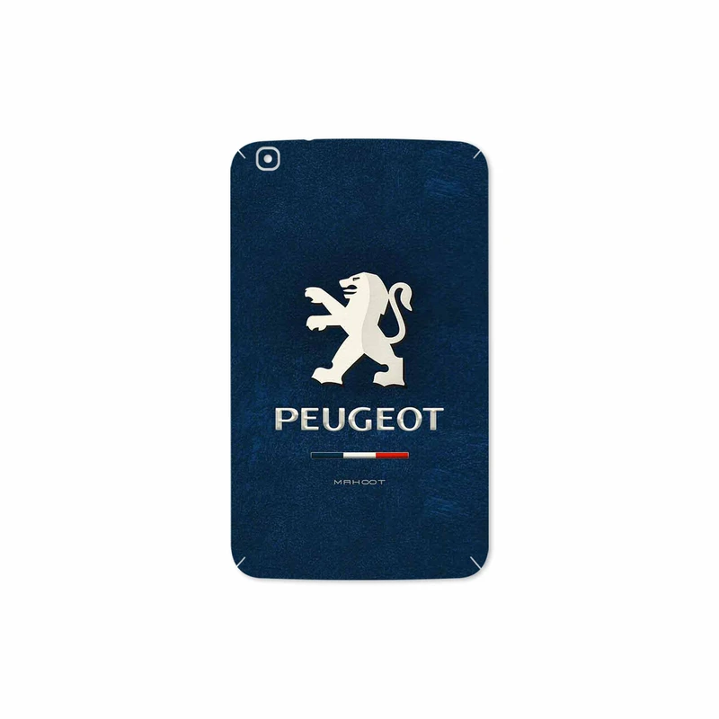 برچسب پوششی ماهوت مدل Peugeot-Logo مناسب برای تبلت سامسونگ Galaxy Tab 3 8.0 2013 T310