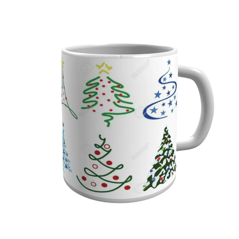ماگ پاد آفرین مدل درخت کریسمس کد 563