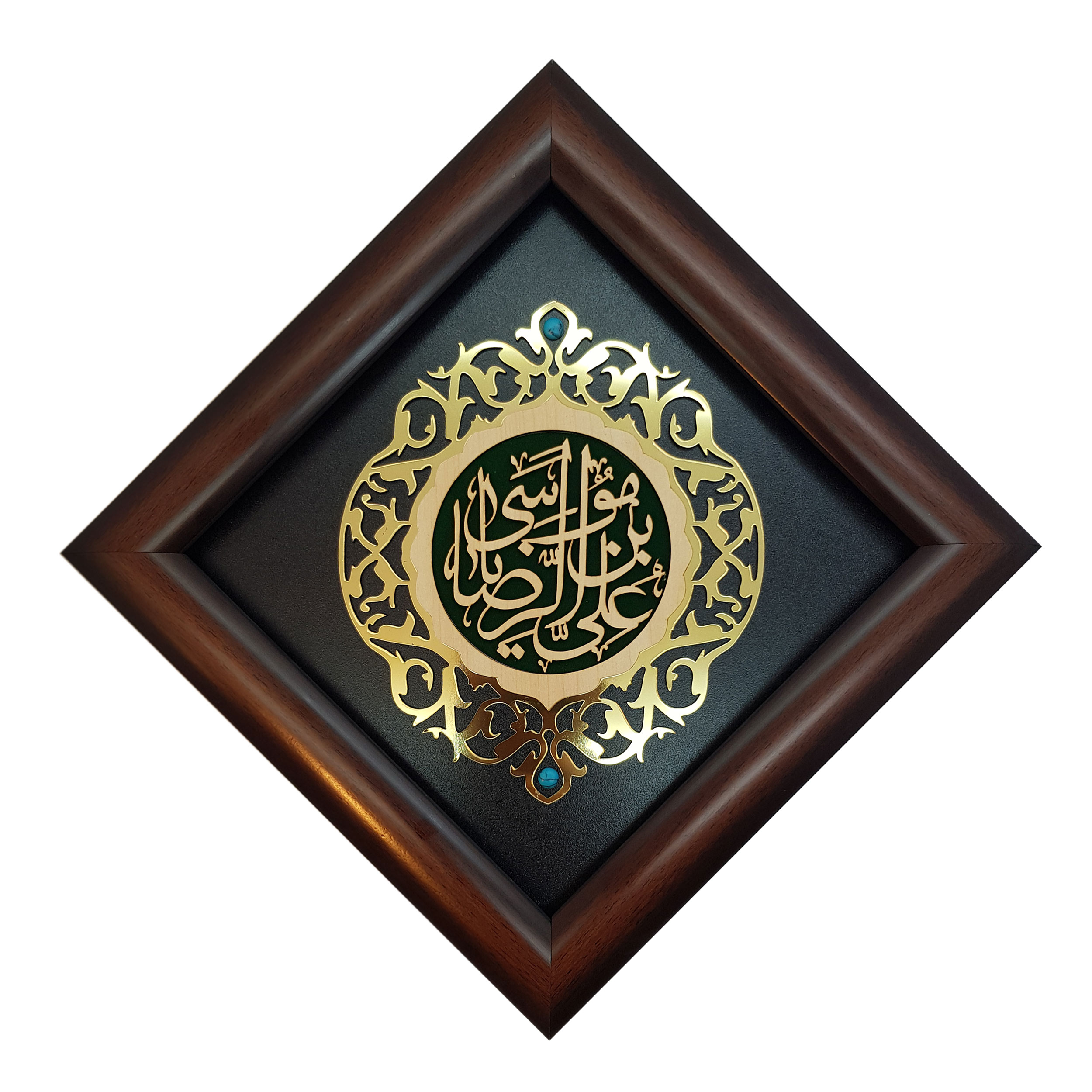 تابلو معرق کاری  طرح علی بن موسی الرضا علیه السلام کد  G753