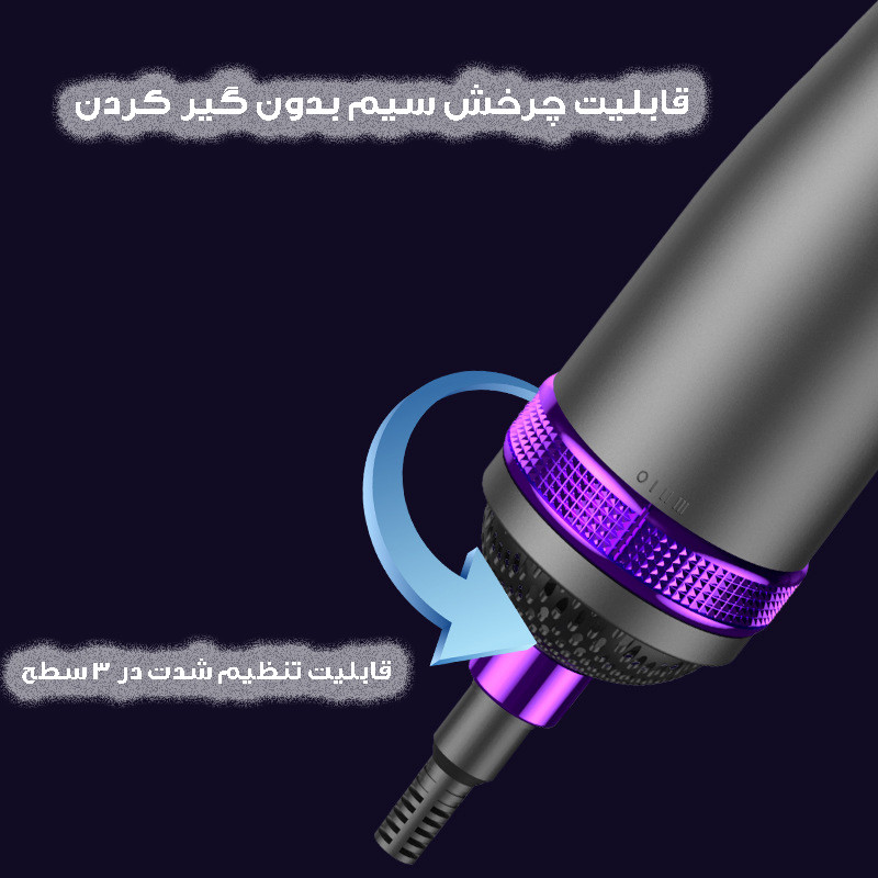 سشوار برس دار حالت دهنده مدل RE-2065