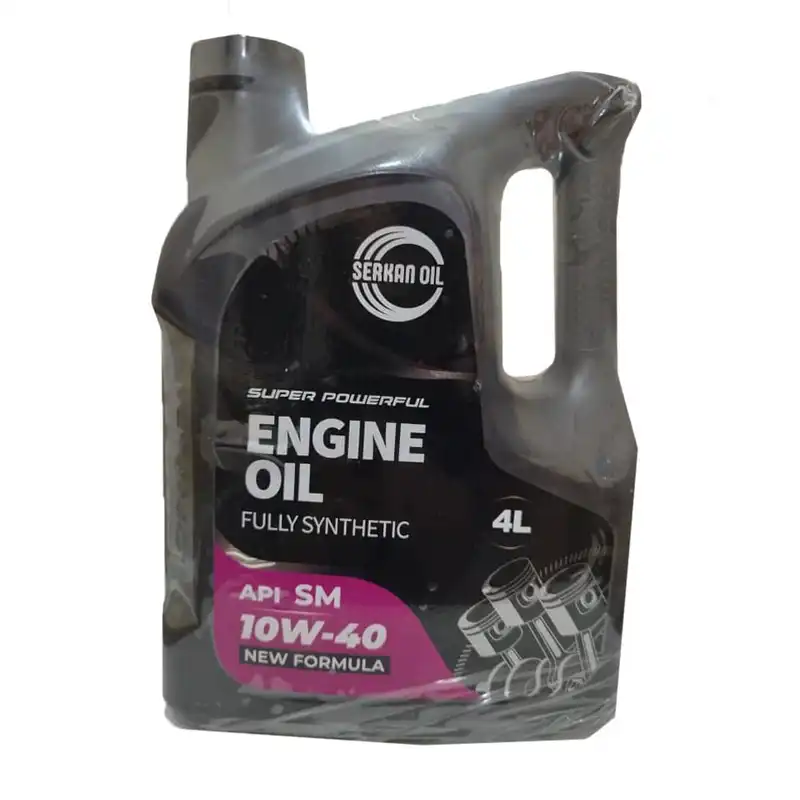 روغن موتور خودرو سرکان مدل SM-10W40 حجم 4 لیتر