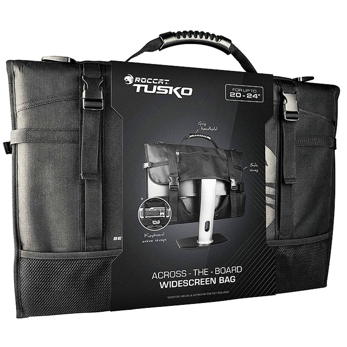  کیف حمل مانیتور راکت مدل TUSKO مناسب برای مانیتور تا سایز 24 اینچ