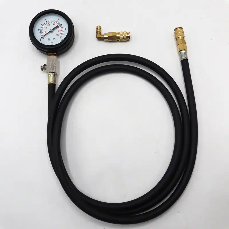 دستگاه فشار سنج روغن خودرو مدل بلک بول کد YPD-012 مجموعه 12 عددی