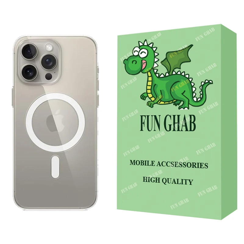 کاور فان قاب مدل مگ سیف مناسب برای گوشی موبایل اپل iPhone 15 Pro Max