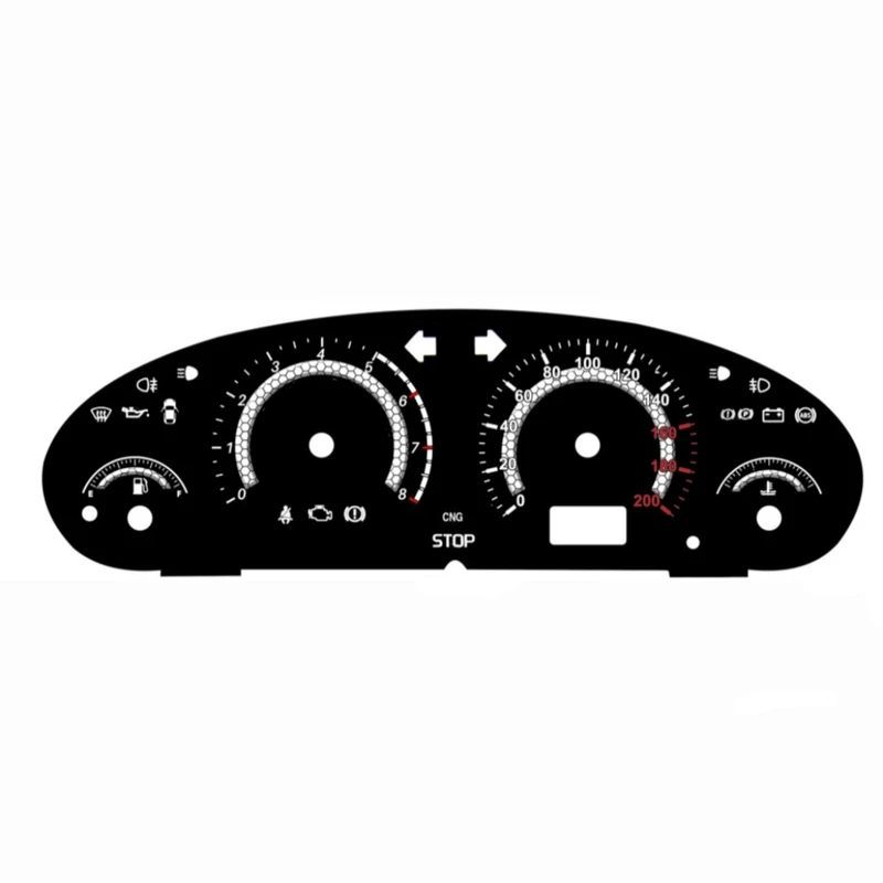صفحه کیلومتر مدل x6 کد 06 مناسب برای پژو 405 قدیم