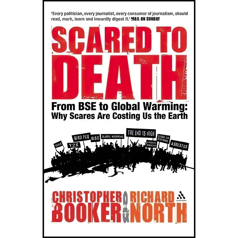 کتاب Scared to Death اثر Christopher Booker and Richard North انتشارات Continuum
