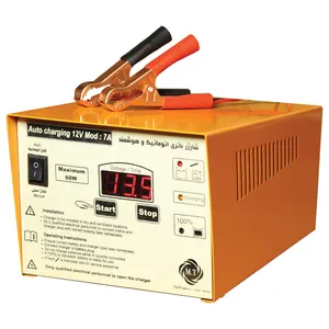 شارژر باتری تمام اتوماتیک ثامن تکنیک 12 ولت مدل 7 آمپر کد 7630