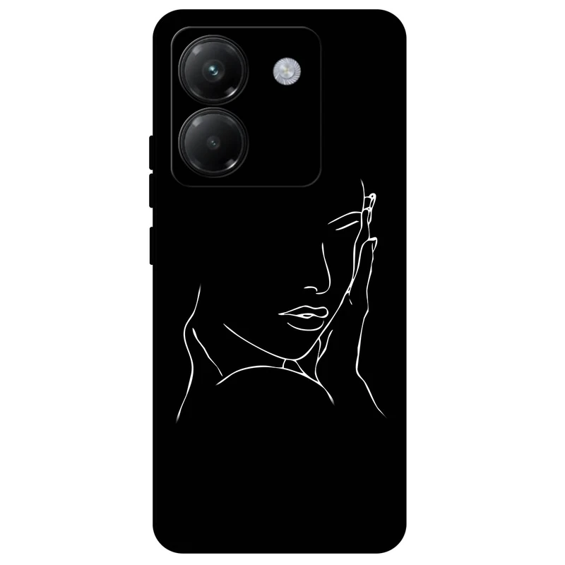 کاور مگافون طرح دخترانه مدل 8153 مناسب برای گوشی موبایل شیائومی Poco M7 Pro 5G