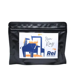 دانه قهوه سان کینگ 100%عربیکا برشته کاری قهوه ری ناک - 250 گرم