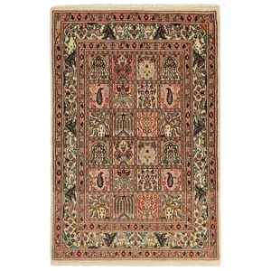 فرش دستبافت یک و نیم متری کد 457731