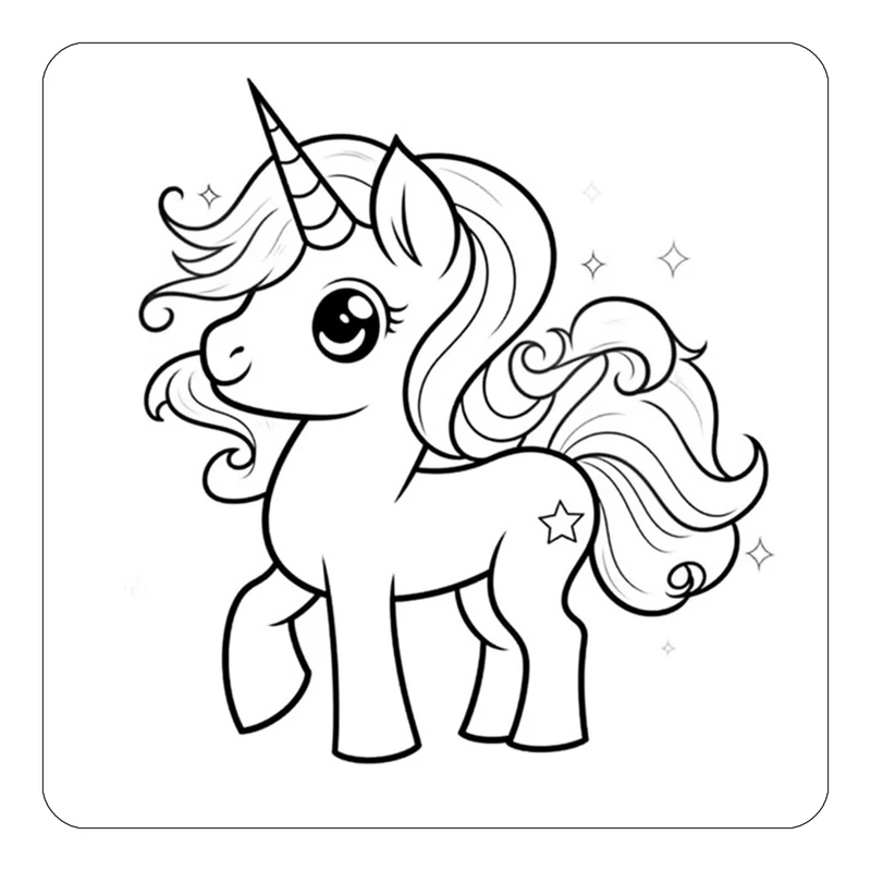 مگنت کاکتی طرح اسب تک شاخ و یونیکورن مدل mp29817