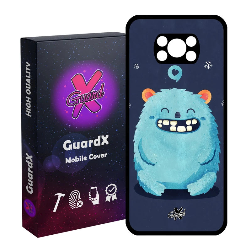 کاور گارد ایکس طرح Pet مدل Glass10188 مناسب برای گوشی موبایل شیائومی Poco X3 / Poco X3 NFC