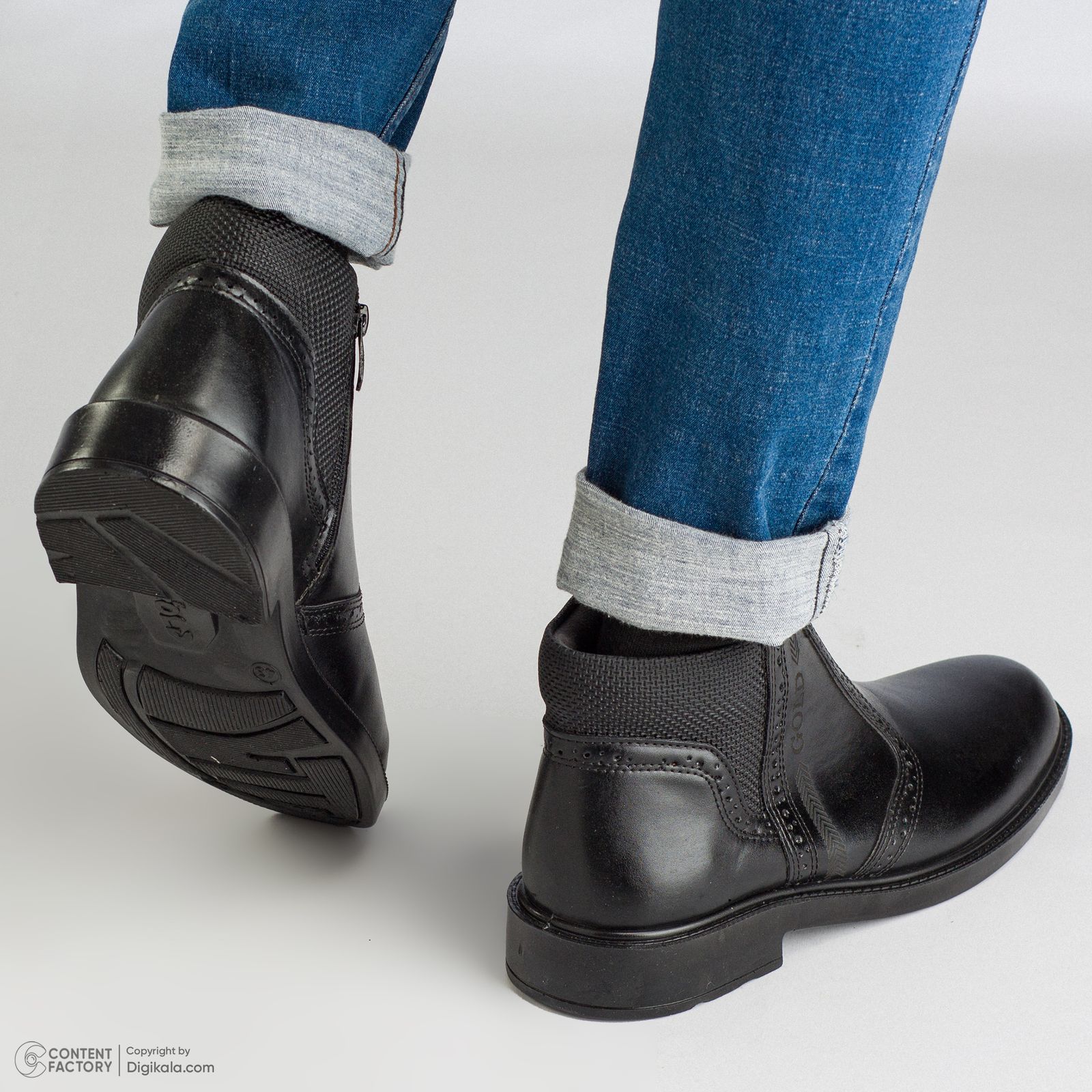 نیم بوت مردانه کفش سعیدی مدل 529m -  - 3