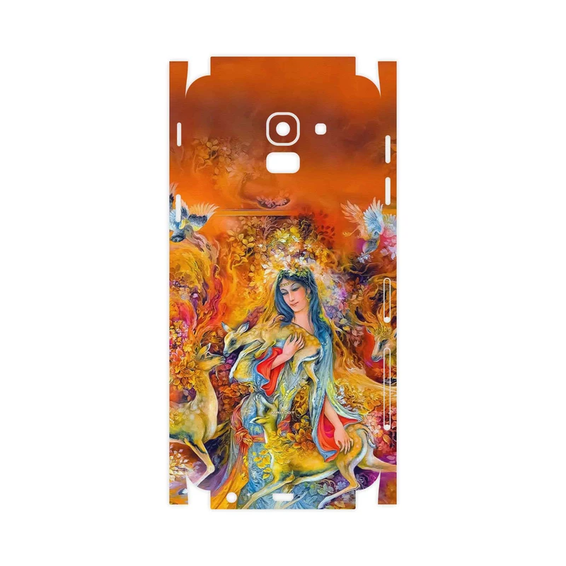 برچسب پوششی ماهوت مدل Persian miniature 2-FullSkin مناسب برای گوشی موبایل سامسونگ Galaxy J6