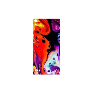 MAHOOT Abstract Oil Art Cover Sticker for Huawei Ascend P6