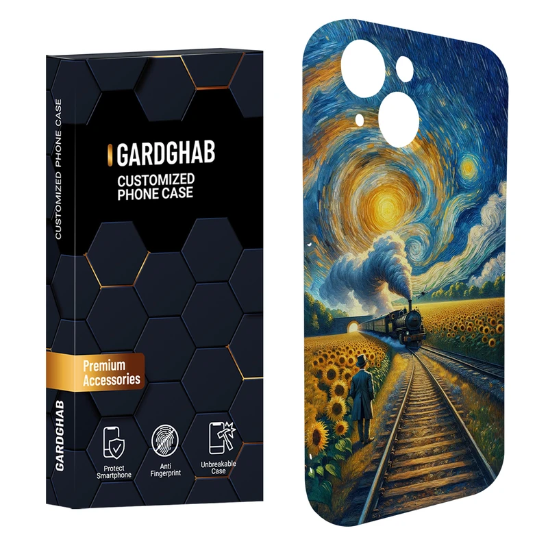 کاور گارد قاب مدل هنری مناسب برای گوشی موبایل اپل iPhone 14