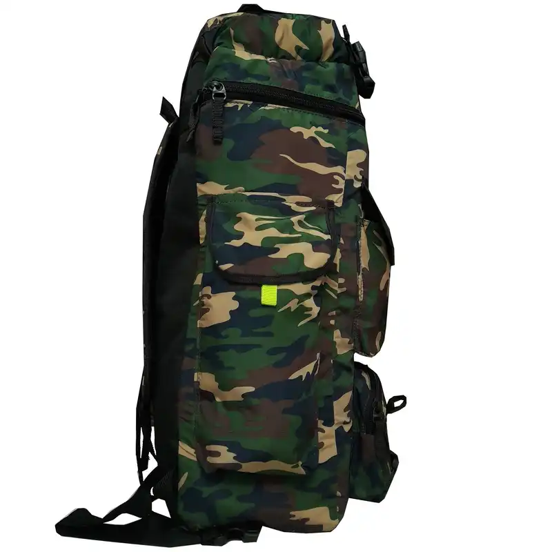 کوله پشتی کوهنوردی 60 لیتری طرح ارتشی کد 1190