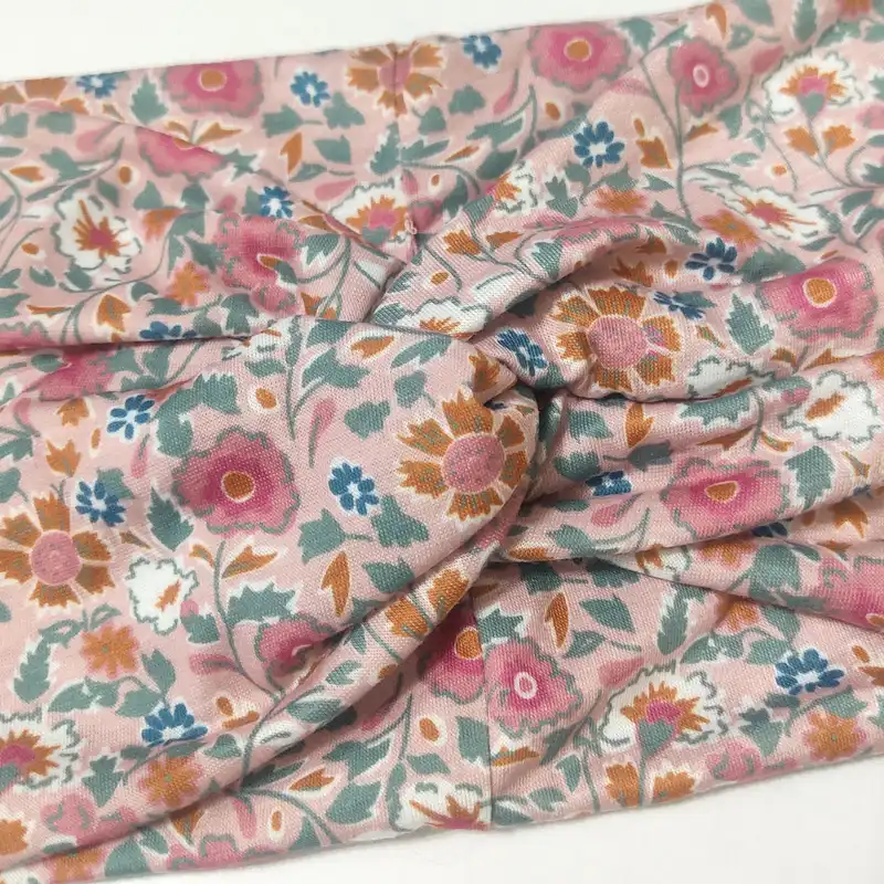 هدبند زنانه آی ام مدل گره ای گلدار