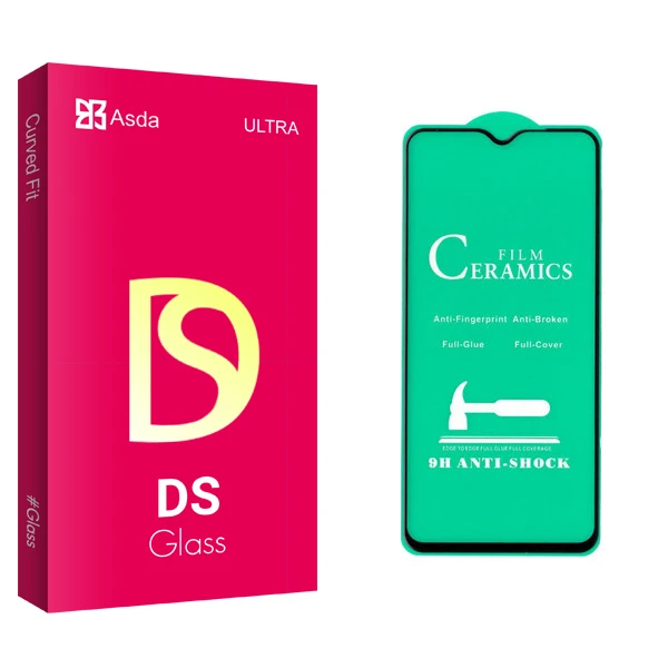 محافظ صفحه نمایش سرامیکی آسدا مدل DS glass مناسب برای گوشی موبایل شیائومی Redmi Note 8 Pro