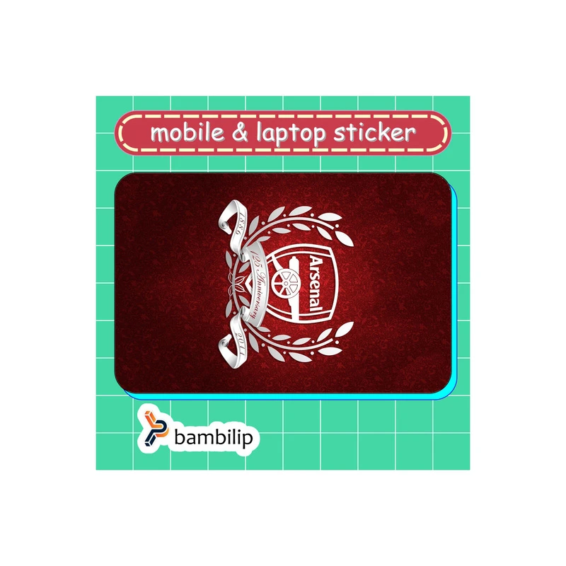 استیکر بامبیلیپ مدل کارت عابر طرح لوگو آرسنال کد 8827082