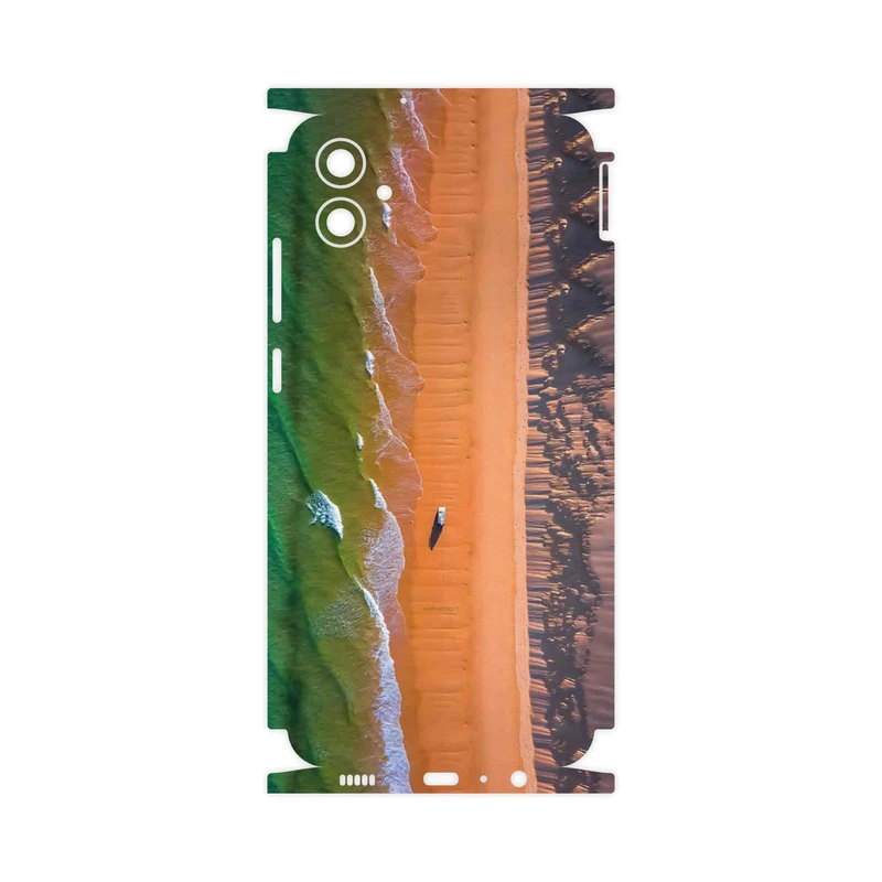 برچسب پوششی ماهوت مدل Beach and Green Sea-FullSkin مناسب برای گوشی موبایل سامسونگ Galaxy F04