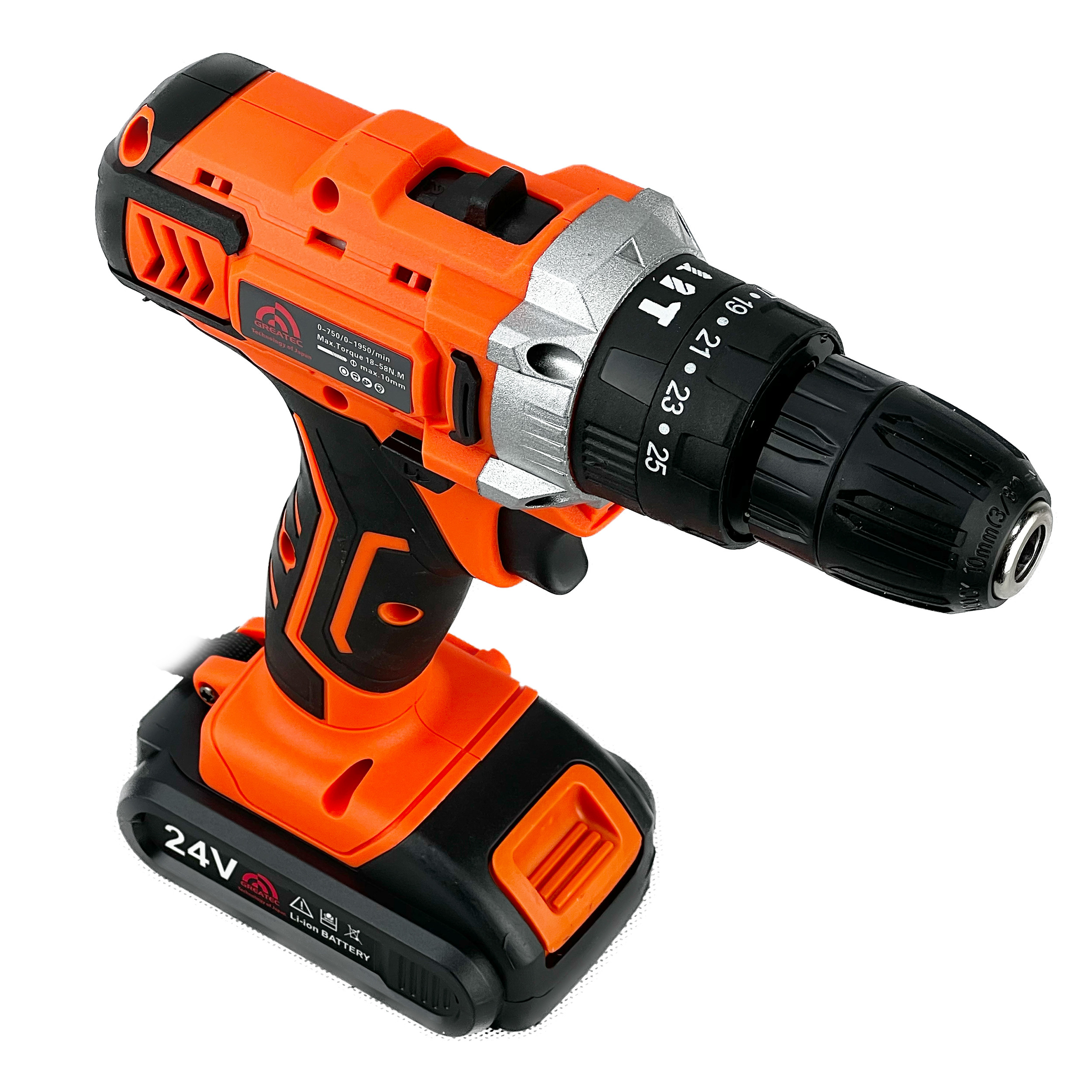 مجموعه 100 عددی دریل شارژی گریتک مدل LTLD24001 مجموعه 100 عددی دریل شارژی گریتک مدل LTLD24001