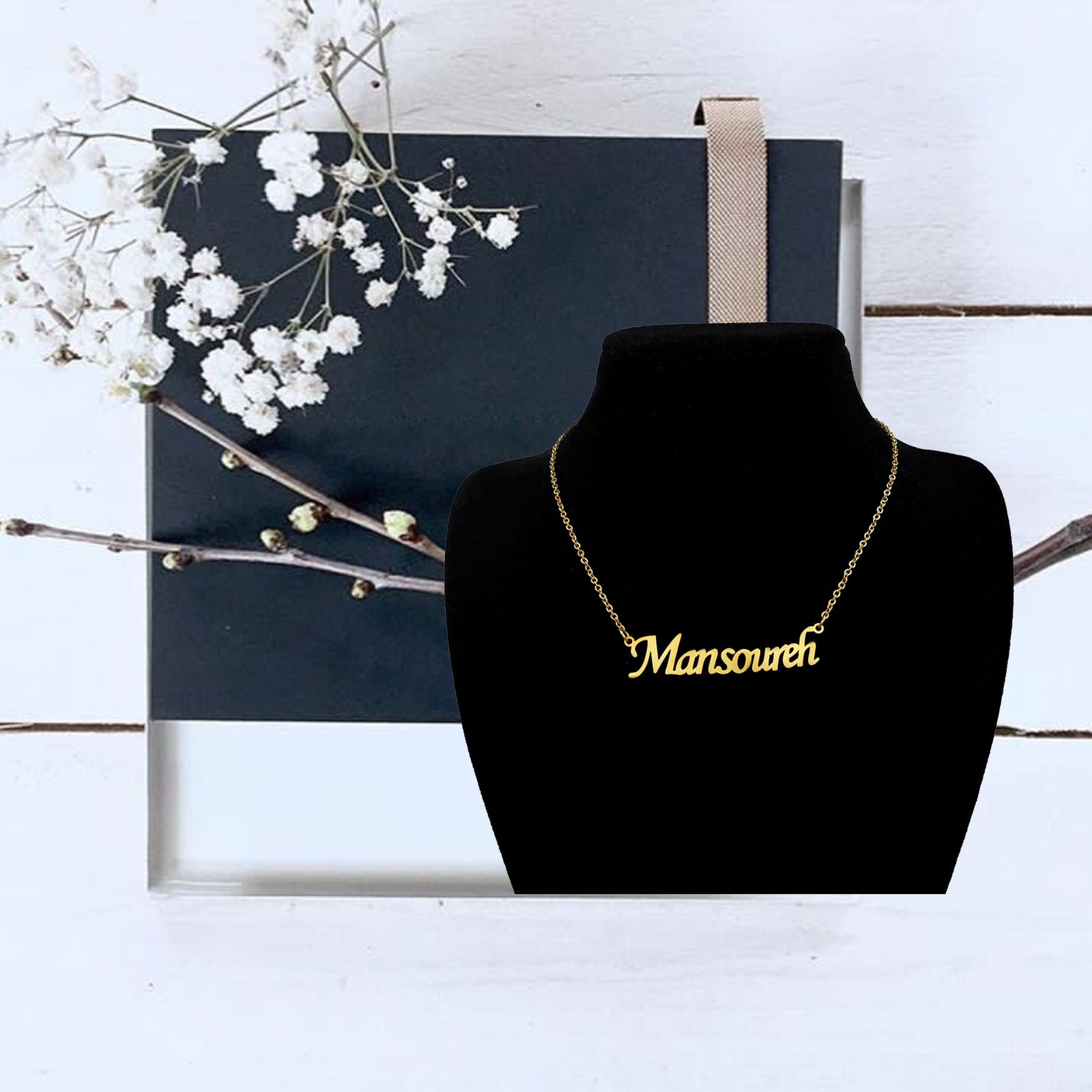 گردنبند زنانه آی جواهر مدل منصوره کد M1037 - - 4