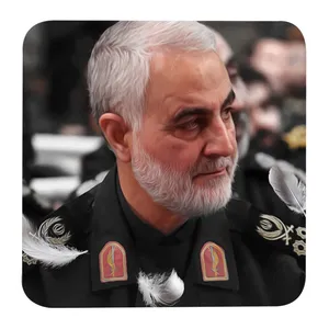 مگنت کد G1039 طرح سردار شهید حاج قاسم سلیمانی