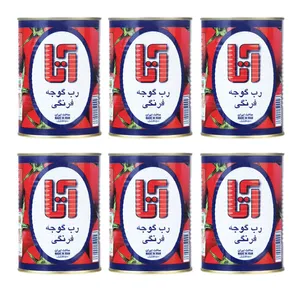 رب گوجه فرنگی آتا - 400 گرم بسته 6 عددی