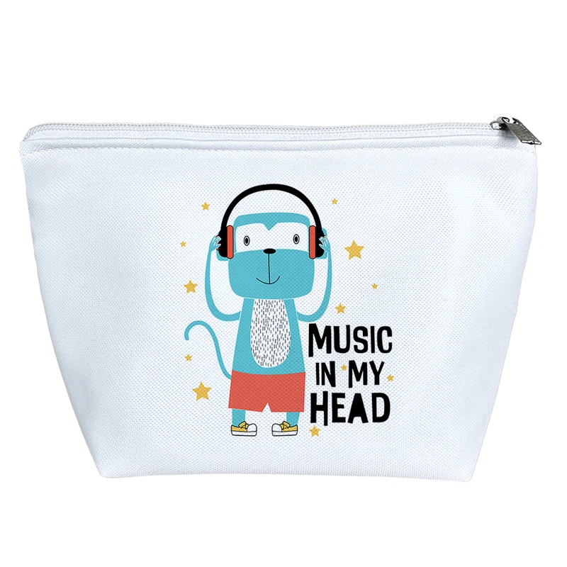 کیف لوازم آرایش دخترانه خندالو مدل موسیقی کد 1928