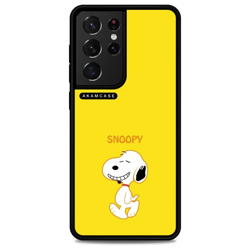 کاور آکام مدل AMC-WSGS21U-SNOOPY-46 مناسب برای گوشی موبایل سامسونگ Galaxy S21 Ultra