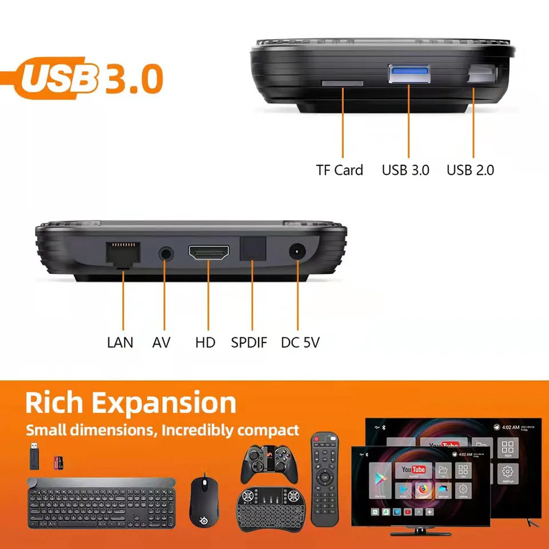 اندروید باکس HK1 مدل X4S