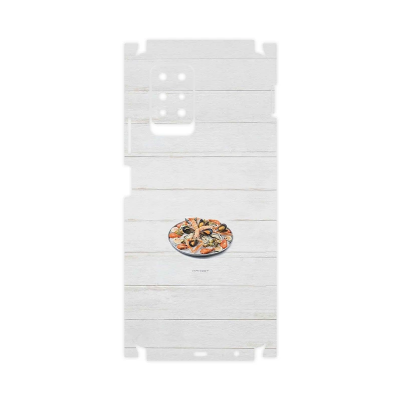 برچسب پوششی ماهوت مدل Seafood-FullSkin مناسب برای گوشی موبایل اینفینیکس Note 10 Pro